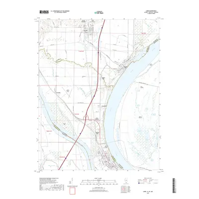 2018 Map of Cairo, 2018 Print