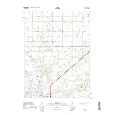 2023 Map of Cairo, 2023 Print