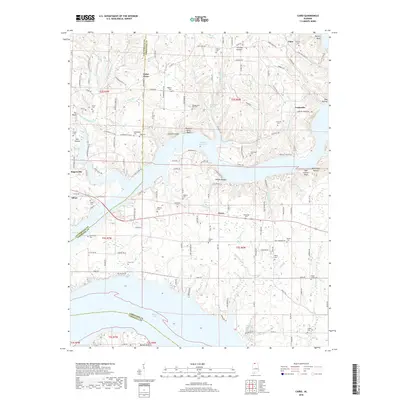 2018 Map of Cairo, 2018 Print