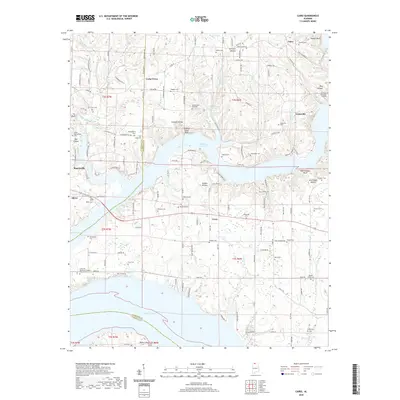 2020 Map of Cairo, 2020 Print