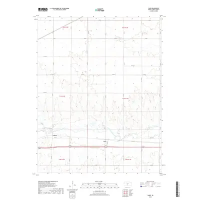 2018 Map of Cairo, 2018 Print