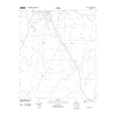 2011 Map of Cairo South, 2011 Print