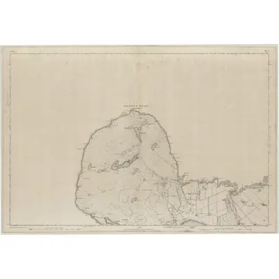 1873 Map of Caithness, Sheet I, 1876 Print