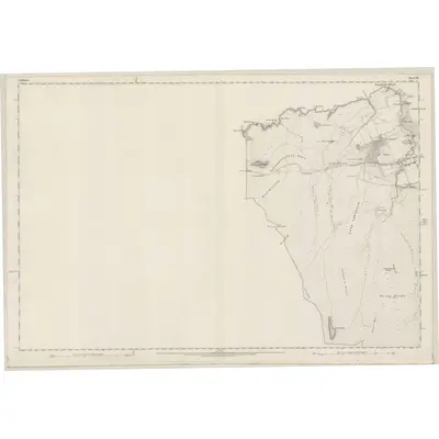 1873 Map of Caithness, Sheet IX, 1876 Print