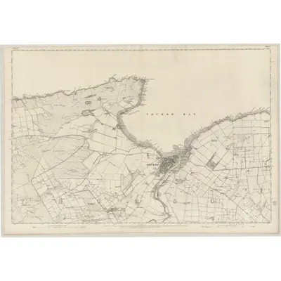 1872 Map of Caithness, Sheet V, 1877 Print