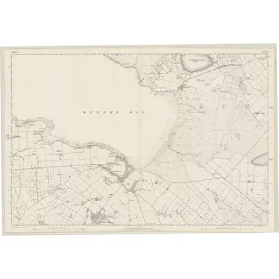 1873 Map of Caithness, Sheet VI, 1877 Print