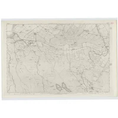 1872 Map of Caithness, Sheet X, 1877 Print
