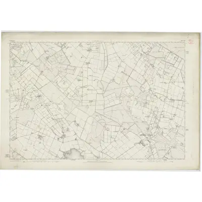 1872 Map of Caithness, Sheet XII, 1877 Print