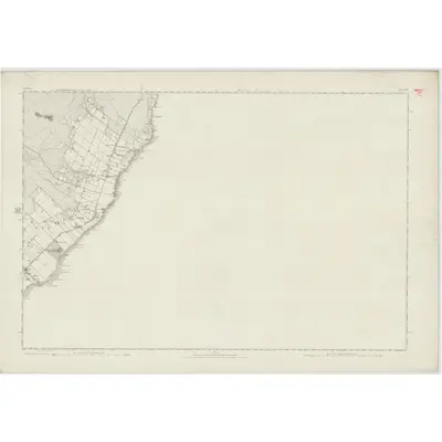 1873 Map of Caithness, Sheet XIV, 1877 Print