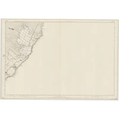 1873 Map of Caithness, Sheet XIV, 1877 Print