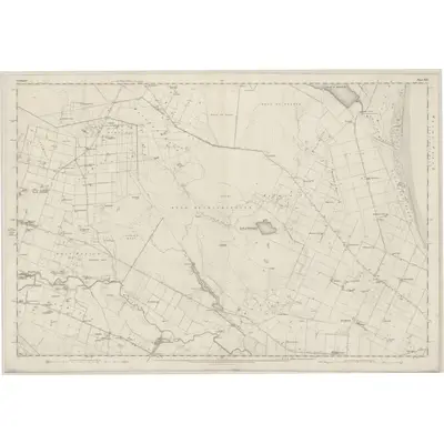 1873 Map of Caithness, Sheet XIX, 1877 Print