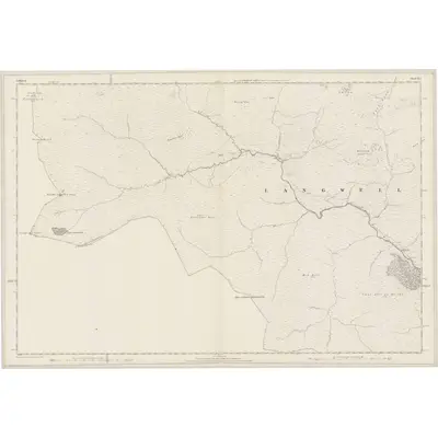 1871 Map of Caithness, Sheet XLI, 1877 Print