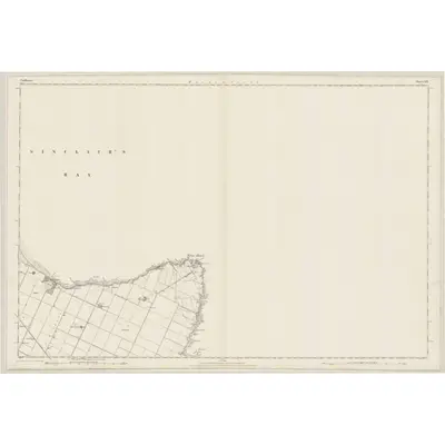 1872 Map of Caithness, Sheet XX, 1877 Print