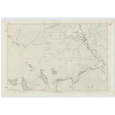 1871 Map of Caithness, Sheet XXII, 1876 Print