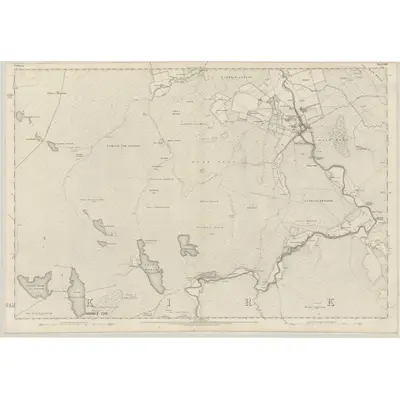 1871 Map of Caithness, Sheet XXII, 1876 Print