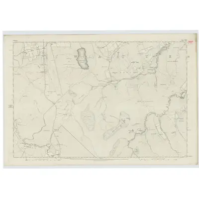 1871 Map of Caithness, Sheet XXIII, 1877 Print