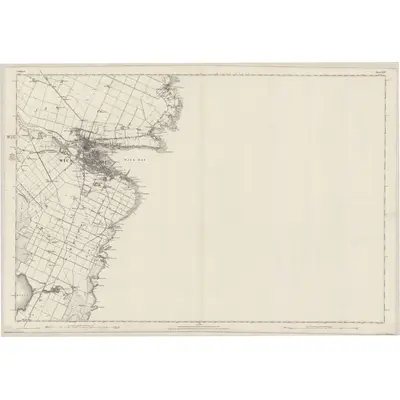 1872 Map of Caithness, Sheet XXV, 1877 Print