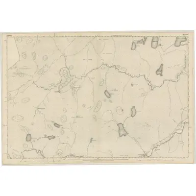 1872 Map of Caithness, Sheet XXVI, 1877 Print