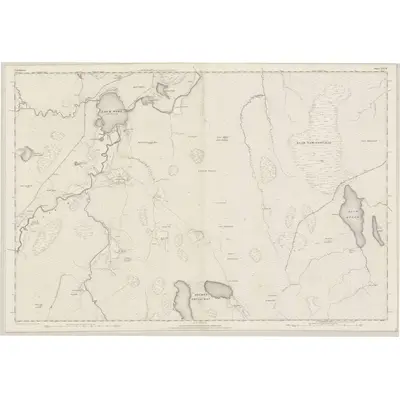 1871 Map of Caithness, Sheet XXVII, 1876 Print