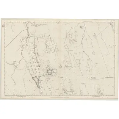 1871 Map of Caithness, Sheet XXVIII, 1877 Print