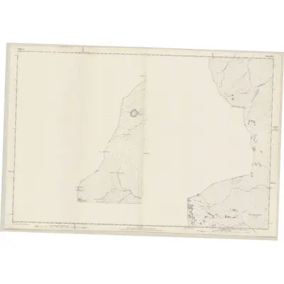 1871 Map of Caithness, Sheet XXXIA (with inset XXVIA), 1877 Print