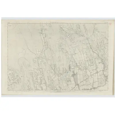 1871 Map of Caithness, Sheet XXXIII, 1877 Print