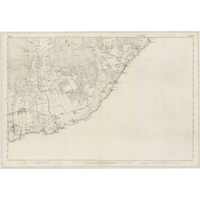 1871 Map of Caithness, Sheet XXXIV, 1877 Print