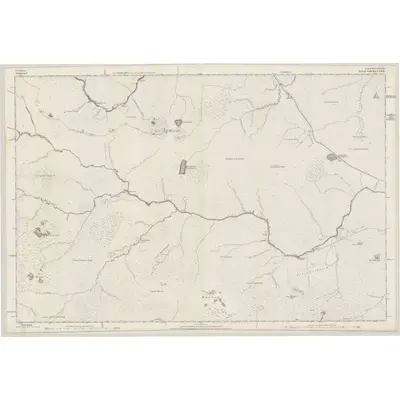 1871 Map of Caithness, Sheet XXXVII, 1877 Print