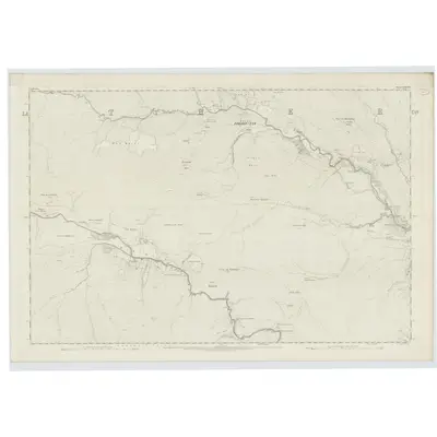 1871 Map of Caithness, Sheet XXXVIII, 1877 Print