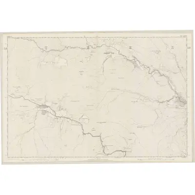 1871 Map of Caithness, Sheet XXXVIII, 1877 Print