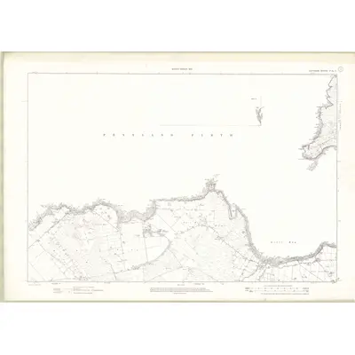 1905 Map of Caithness-shire Sheet II & IIa, 1907 Print