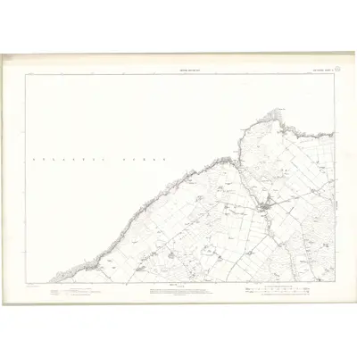 1905 Map of Caithness-shire Sheet IV, 1907 Print