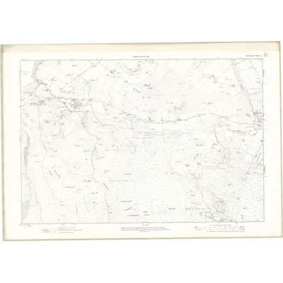 1905 Map of Caithness-shire Sheet X, 1907 Print
