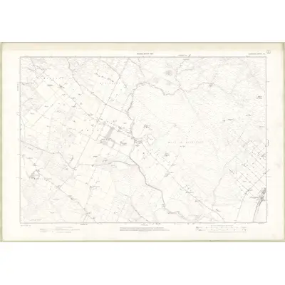 1905 Map of Caithness-shire Sheet XIII, 1907 Print