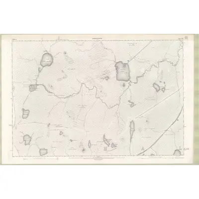 1905 Map of Caithness-shire Sheet XXI, 1909 Print