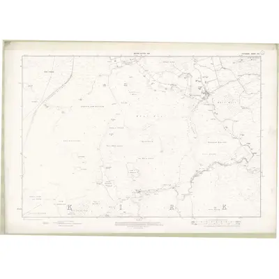 1905 Map of Caithness-shire Sheet XXII, 1908 Print
