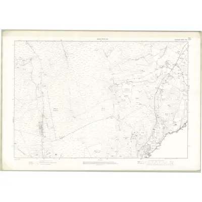 1905 Map of Caithness-shire Sheet XXIX, 1907 Print