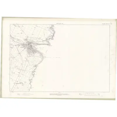 1905 Map of Caithness-shire Sheet XXV, 1907 Print
