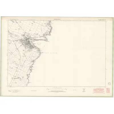 1938 Map of Caithness-shire Sheet XXV, 1949 Print