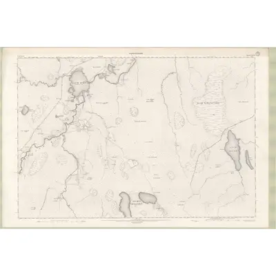1905 Map of Caithness-shire Sheet XXVII, 1908 Print