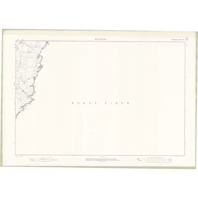 1905 Map of Caithness-shire Sheet XXX, 1907 Print