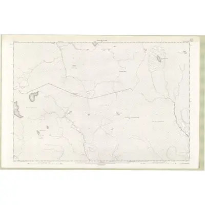 1905 Map of Caithness-shire Sheet XXXII, 1908 Print