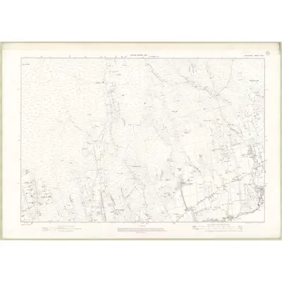 1905 Map of Caithness-shire Sheet XXXIII, 1907 Print