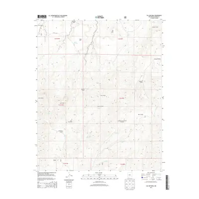 2013 Map of Cal Ship Mesa, 2013 Print