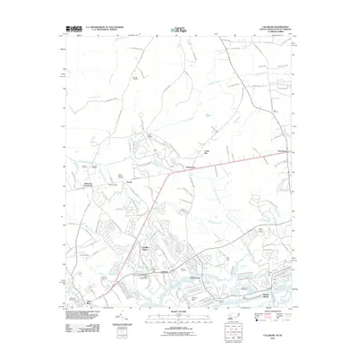 2011 Map of Calabash, 2011 Print