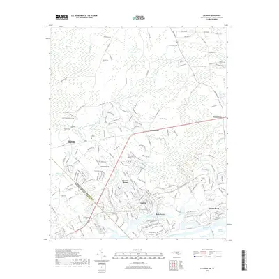 2019 Map of Calabash, 2019 Print