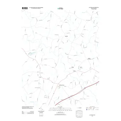 2013 Map of Calahaln, 2013 Print