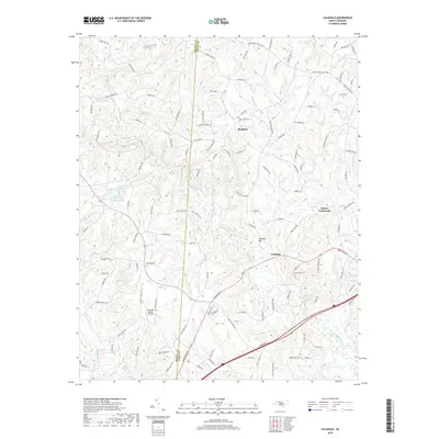 2019 Map of Calahaln, 2019 Print