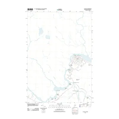 2011 Map of Calais, 2011 Print