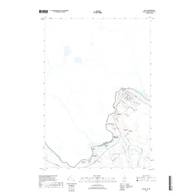 2018 Map of Calais, 2018 Print